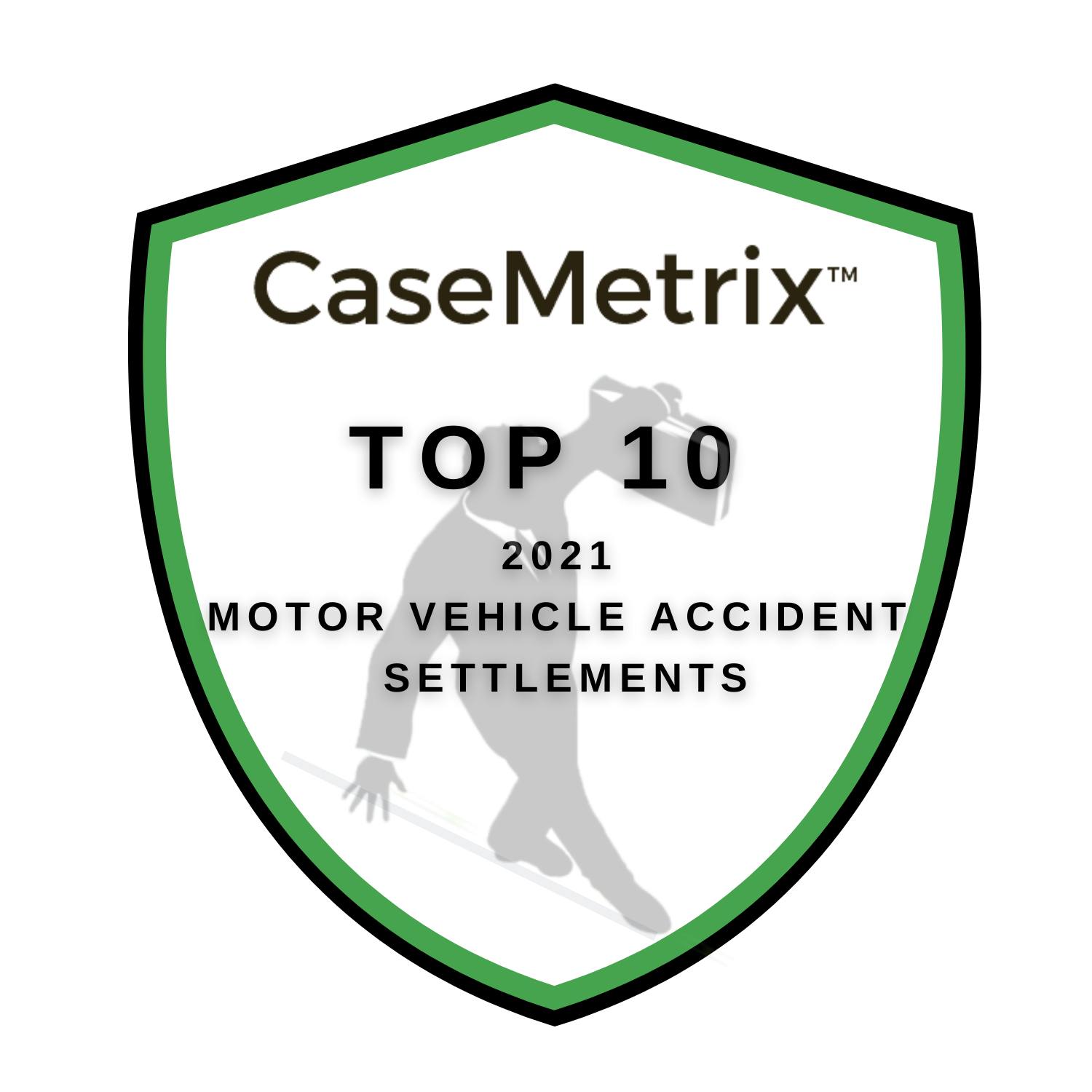 Case Metrix Top 10 Badge
